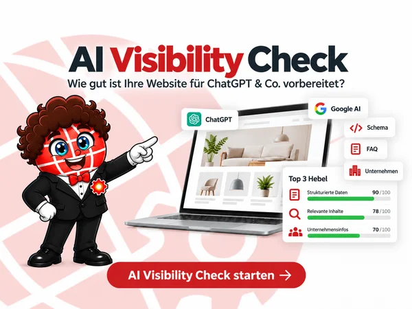 Zum AI-Visibility-Check -> Wir Ihre Website von KI gefunden?